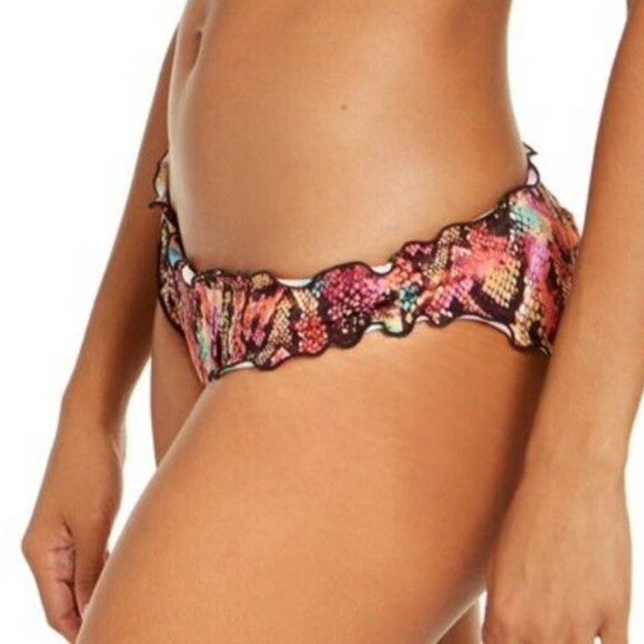 Sundazed Python Snake Print 2 pc Bikini - 32D Simone Top & XS Mermaid Bottom NWT - Picture 3 of 9